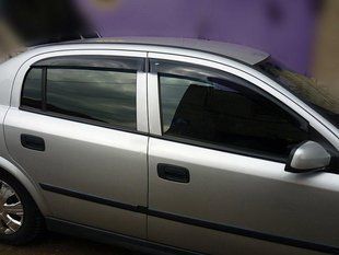 Купить Дефлекторы окон ветровики Opel Astra G Sd / Hb 1998-2004 EuroStandart 5918 Дефлекторы окон Opel
