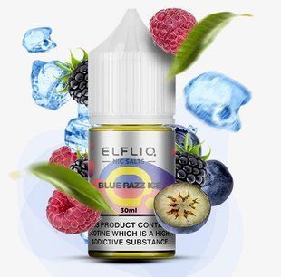 Купить ЕІf Lіq жидкость 30 ml 50 mg Blue Razz Ice Голубая Малина 80186 Жидкости от EL