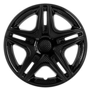 Купити Ковпак колеса Star Дакар R16 чорний карбон 4 шт 21874 16 (Star)