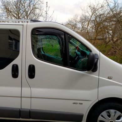 Купить Дефлекторы окон ветровики HIC для Renault Trafic / Opel Vivaro 2001-2014 Вставные (OP30-IN) 60532 Дефлекторы окон Volkswagen