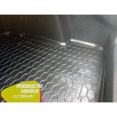 Купити Автомобільний килимок в багажник Renault Fluence 2009-Гумо - пластик 42306 Килимки для Renault