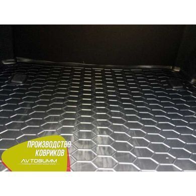 Купити Автомобільний килимок в багажник Renault Fluence 2009-Гумо - пластик 42306 Килимки для Renault