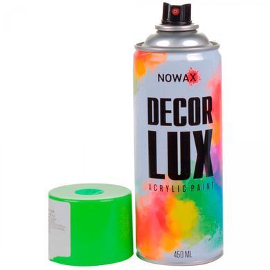 Купить Флуоресцентная краска Nowax Спрей 450 мл Зеленая (green) NX48046 58865 Краски аэрозольные