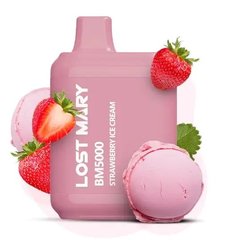Купить Lost Mary BM5000 Strawberry Ice Cream - Клубничное Мороженое 66424 Одноразовые POD системы