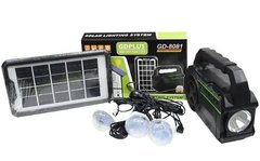 Купити Портативна Сонячна Станція GDPlus GD-8081 (13800mAh) FM-Радіо Bluetooth 57430 Портативні зарядні пристрої Power Bank (Повербанк)