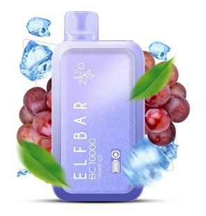 Купити ЕІf Ваг BC 10000 Затягувань Grape Ice (Виноград Лід) З Індикацією 67166 Одноразові системи