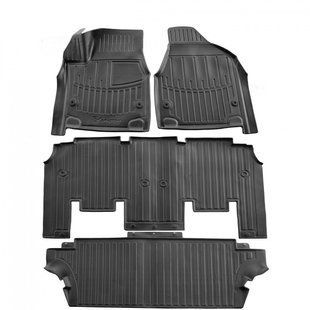 Купить Комплект 3D ковриков в салон Chrysler Pacifica II (RU) (2016-...) (7 Seats) Крайслер 92516 Коврики для Chrysler
