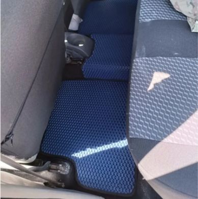 Купити Килимки у салон EVA для Dacia Logan 2004-2012 з підп'ятником Чорні 5 шт 63788 Килимки для Dacia