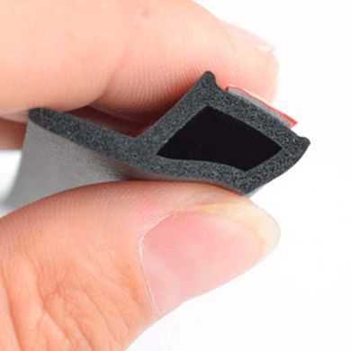 Купити Ущільнювач універсальний P-Type 22 x 12 мм EPDM 1 метр (JXRB-09) 73095 Ущільнювачі