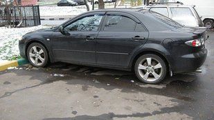 Купить Дефлекторы окон ветровики Mazda 6 I Sd 2002-2007 8914 Дефлекторы окон Mazda