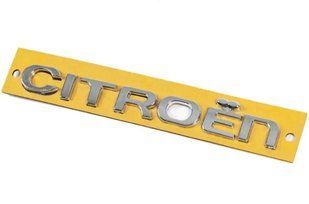 Купить Эмблема надпись Citroen (Хром) 136х19 мм (на скотче) 9673867480 90023 Эмблема надпись на иномарки