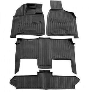 Купити Комплект 3D килимків в салон Dodge Grand Caravan V RT 2008-2020 82196 Килимки для Dodge