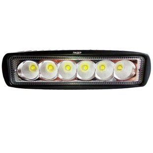 Купить Дополнительная LED фара 18W (3W*6) 10-30V Дальний (07-18W MINI) 1 шт (2958) 8530 Дополнительные LЕD фары