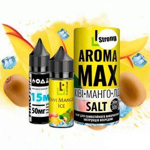 Купити Piдина Самозаміс Flavorlab Aroma MAX 30мл 50мг Kiwi Mango Ice Ківі Манго Льод 79858 Рідини FL