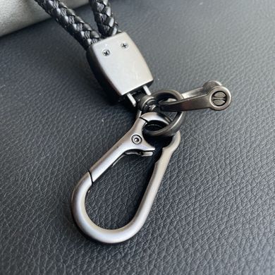 Купить Кожаный плетеный брелок Opel для авто ключей с карабином 34063 Брелки для автоключей