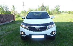 Купить Дефлектор капота мухобойка для Kia Sorento 2009-2012 565 Дефлекторы капота Kia