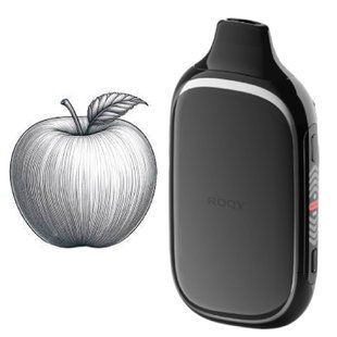 Купить Roqy 40.000 Sour Apple (Кислое Яблоко) 89813 Одноразовые системы