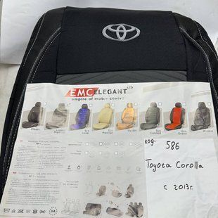 Купить Чехлы на сидения модельные для Toyota Corolla 2012-2019 86300 Модельные чехлы индивидуальный пошив