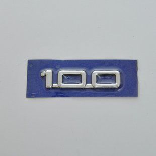 Купити Емблема напис 100 новий скотч 92 x 20 мм (5695) 22186 Емблема напис на іномарки