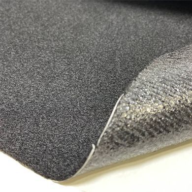 Купити Карпет автомобільний Adhesive самоклейка 300 г/м 3.5 мм 1000 x 1000 мм Графіт Сіро-Сивий 71431 Шумовіброізоляція