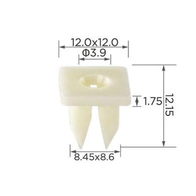 Купити Кліпса самонарізна (OEM 9018905013, MS480002, 9018905015, 9018905037, 90189-05013, 14630) (C0026) 73890 Фіксатор під саморіз