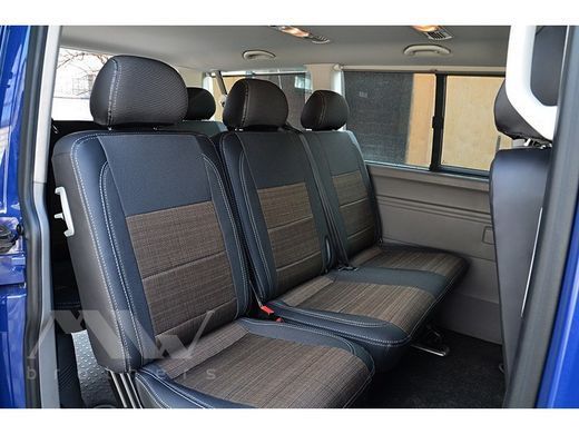 Купить Авточехлы модельные MW Brothers для Volkswagen T 6 Caravelle ( 8 - 9 мест ) c 2011 60121 Чехлы модельные MW Brothers