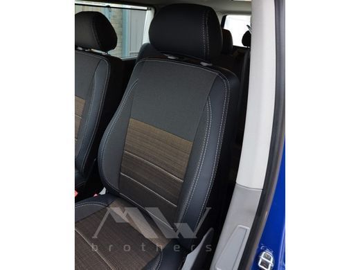 Купить Авточехлы модельные MW Brothers для Volkswagen T 6 Caravelle ( 8 - 9 мест ) c 2011 60121 Чехлы модельные MW Brothers
