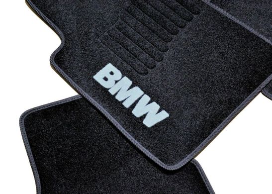 Купить Коврики в салон ворсовые для BMW 3 (E46) 1998-2005 Черные 5 шт 32910 Коврики для Bmw