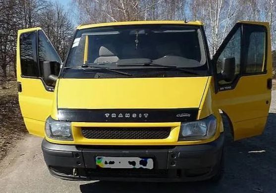 Купити Дефлектор капоту мухобійка для Ford Transit 1999-2007 Євро Кріплення (Vip Tuning) FR15 2582 Дефлектори капота Ford