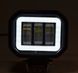 Купить Светодиодная дополнительная LED фара квадратная 95x73x60 mm / дальний свет / Линза с ДХО / 20W / 10-30V / 1 шт 8742 Дополнительные LЕD фары - 4 фото из 4