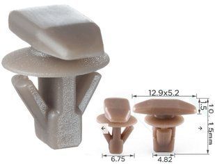 Купити Кліпса ущільнювача Mitsubishi MU481027 MU481027R (C291) 74206 Фіксатор типу цвях