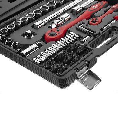 Купить Профессиональный набор инструмента, 1/2" & 1/4", 72 ед.&nbsp;CrV INTERTOOL ET-6072 78787 Наборы инструментов