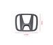 Купити Емблема решітки задня для Honda матова Чорна 117х95 мм Пластик (на скотчі та 2 вусики по центру) (Завод) 88369 Емблеми на іномарки - 2 фото из 2