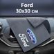 Купить Флисовое полотенце для авто с логотипом Ford 30х30 см 89192 Салфетки микрофибра губки для мытья - 1 фото из 5