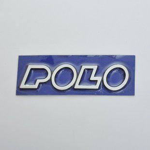 Купити Емблема напис Polo старий скотч 150 x 35 мм 1991-1997 (5657) 22129 Емблема напис на іномарки
