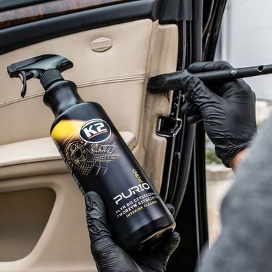 Купить Очиститель восстановитель пластика K2 PURIO INTERIOR CLEANER PRO 1000 мл Без запаха (D5041) 96599 Полироли торпеды молочко
