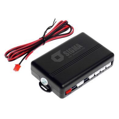Купити Парктронік SIGMA SP-41 Black (4 датчики, 18мм, зад бампер) 24787 Парктроніки