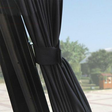 Купити Сонцезахисні шторки Sigma на бічні стекла M / висота 42-47 см / ширина 60 см / двосторонні Чорні 2 шт 36400 Шторки сонцезахисні для вікон авто