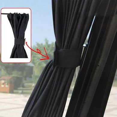 Купить Солнцезащитные шторки Sigma на боковые стекла M / высота 42-47 см / ширина 60 см / двухсторонние Черные 2 шт 36400 Шторки солнцезащитные для окон авто