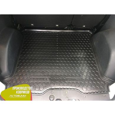 Купити Автомобільний килимок в багажник Renault Dokker 2013- / Гумовий (Avto-Gumm) 27736 Килимки для Renault