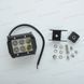 Купить Дополнительная LED фара 18W (3W*6) 10-30V 95x75x60 mm Дальний Отражатель Черный 8483 Дополнительные LЕD фары - 1 фото из 4