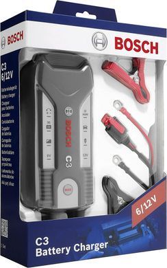 Купити Зарядное устройство для автомобильного аккумулятора Bosch C3 (0 189 999 03M) 56241 Перетворювачі напруги інвертори - Зарядні АКБ