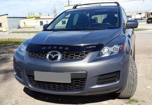 Купить Дефлектор капота мухобойка Mazda CX-7 2006- 6987 Дефлекторы капота Mazda