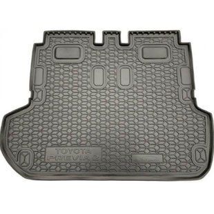 Купити Автомобільний килимок в багажник Toyota Previa 2000-2006 6-7 місць / Гумовий (Avto-Gumm) 31274 Килимки для Toyota