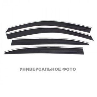 Купить Дефлекторы окон ветровики Opel Insignia Sd 2008-2017 (с хром молдингом) 4556 Дефлекторы окон Opel