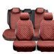 Купить Накидки для сидений Алькантара Verona Premium L Комплект Коричневые (Оригинал) 74371 Накидки для сидений Premium (Алькантара) - 8 фото из 10