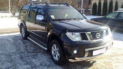 Купити Дефлектор капоту мухобійка для NISSAN PATHFINDER/NAVARA 2010-темний 308 Дефлектори капота Nissan