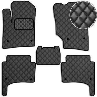 Купить Коврики в салон Экокожа для Volkswagen Touareg 2002-2010 Черные 5 шт (Rombus) 68084 Коврики для Volkswagen