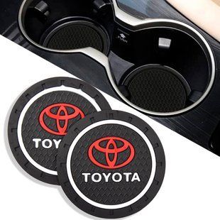 Купить Антискользящий коврик В Подстаканник Toyota ⌀7 см 2 шт 63009 Антискользящие коврики на торпеду