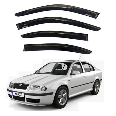 Купити Дефлектори вікон Skoda Octavia (A4) Tour Liftback 1997-2011 Скотч 3M Voron Glass 41050 Дефлектори вікон Skoda